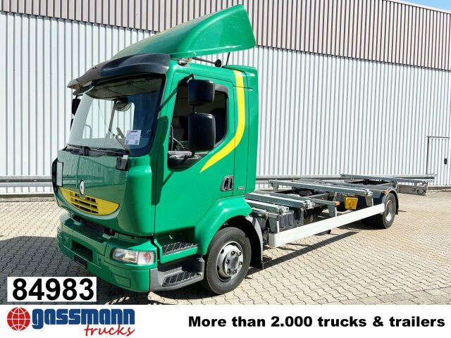 Renault Midlum 220.12 4x2, BDF verschiedene Größen - 컨테이너 운반 장치/ 스와프 보디 트럭 : 사진 1 Renault Midlum 220.12 4x2, BDF verschiedene Größen - 컨테이너 운반 장치/ 스와프 보디 트럭 : 사진 1