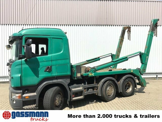 Scania R420 6x2/4 Vorlauflenk-/Liftachse - 스킵 로더 트럭 : 사진 2 Scania R420 6x2/4 Vorlauflenk-/Liftachse - 스킵 로더 트럭 : 사진 2