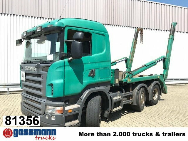 Scania R420 6x2/4 Vorlauflenk-/Liftachse - 스킵 로더 트럭 : 사진 1 Scania R420 6x2/4 Vorlauflenk-/Liftachse - 스킵 로더 트럭 : 사진 1