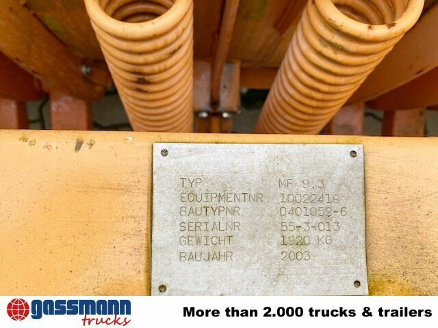 제설차 지자체/ 특수 차량 용 Schmidt MF 9.3 Schneeräumschild : 사진 8