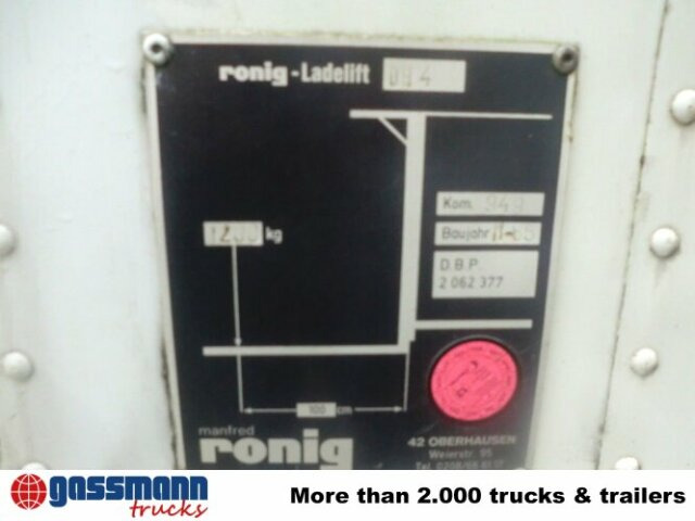 Sommer Sommer AC 160 TL, Möbelkofferanhänger, LBW, - 밀폐형 박스 트레일러 : 사진 4 Sommer Sommer AC 160 TL, Möbelkofferanhänger, LBW, - 밀폐형 박스 트레일러 : 사진 4