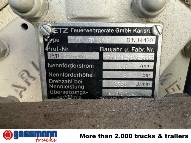 Unimog U 1300 L 435/11 4x4, Bundeswehr-Feuerwehr - 소방차 : 사진 2 Unimog U 1300 L 435/11 4x4, Bundeswehr-Feuerwehr - 소방차 : 사진 2