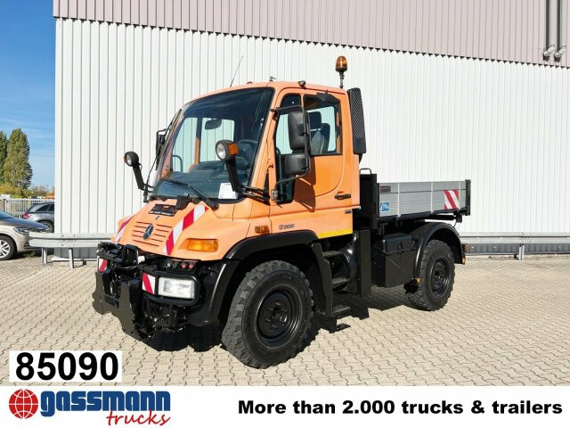 Unimog U 300 4x4, Kipper, Kommunalhydraulik, - 드롭사이드/ 플랫베드 트럭, 지자체/ 특수 차량 : 사진 1 Unimog U 300 4x4, Kipper, Kommunalhydraulik, - 드롭사이드/ 플랫베드 트럭, 지자체/ 특수 차량 : 사진 1