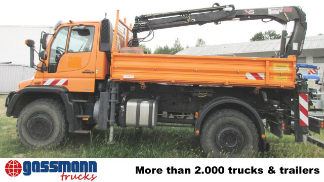 Unimog U500 4x4 405/40, HIAB 077-1 HI DUO Funk - 밴 : 사진 2 Unimog U500 4x4 405/40, HIAB 077-1 HI DUO Funk - 밴 : 사진 2