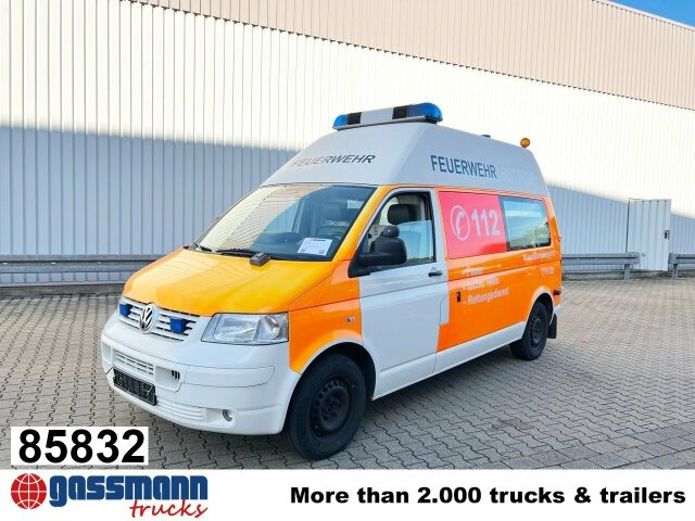 Volkswagen T5 2.5 TDI 4x2, Krankenwagen - 구급차 : 사진 1 Volkswagen T5 2.5 TDI 4x2, Krankenwagen - 구급차 : 사진 1