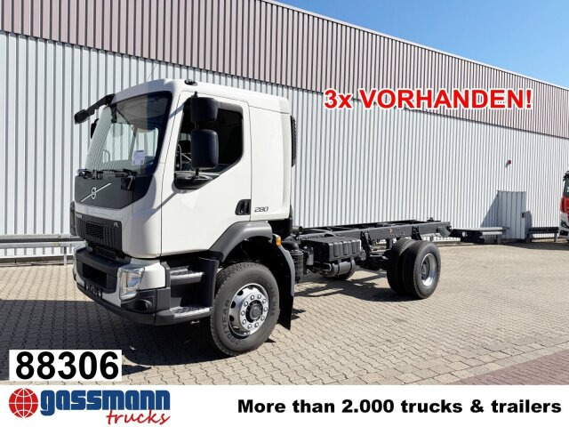 Volvo FL 280 4x4, Nebenantrieb - 캡 새시 트럭 : 사진 1 Volvo FL 280 4x4, Nebenantrieb - 캡 새시 트럭 : 사진 1