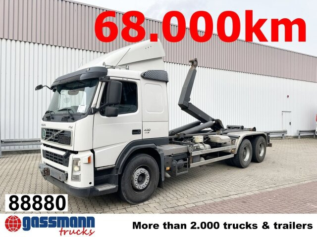 Volvo FM 400/6x4 R, VDL S-21-6200 4.50 bis 7.00m - 후크 리프트 트럭 : 사진 1 Volvo FM 400/6x4 R, VDL S-21-6200 4.50 bis 7.00m - 후크 리프트 트럭 : 사진 1
