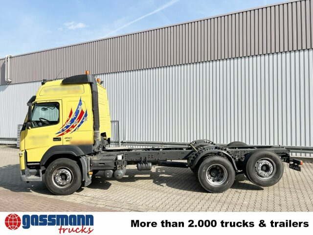 캡 새시 트럭 Volvo FM 450 6x2, Motorabtrieb, Lenk-/Liftachse : 사진 11