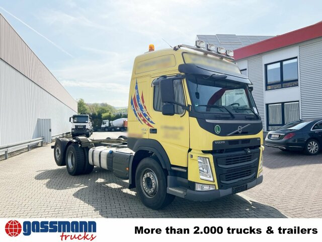 캡 새시 트럭 Volvo FM 450 6x2, Motorabtrieb, Lenk-/Liftachse : 사진 8