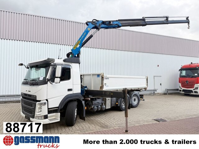Volvo FM 460 6x2, Lenk-/Liftachse, Alu-Bordwände, - 덤프트럭, 크레인 트럭 : 사진 1 Volvo FM 460 6x2, Lenk-/Liftachse, Alu-Bordwände, - 덤프트럭, 크레인 트럭 : 사진 1