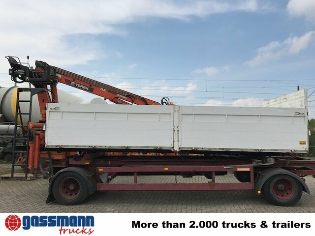 Wechselbrücke mit Kranvorrichtung - 플랫베드 본체 : 사진 4 Wechselbrücke mit Kranvorrichtung - 플랫베드 본체 : 사진 4