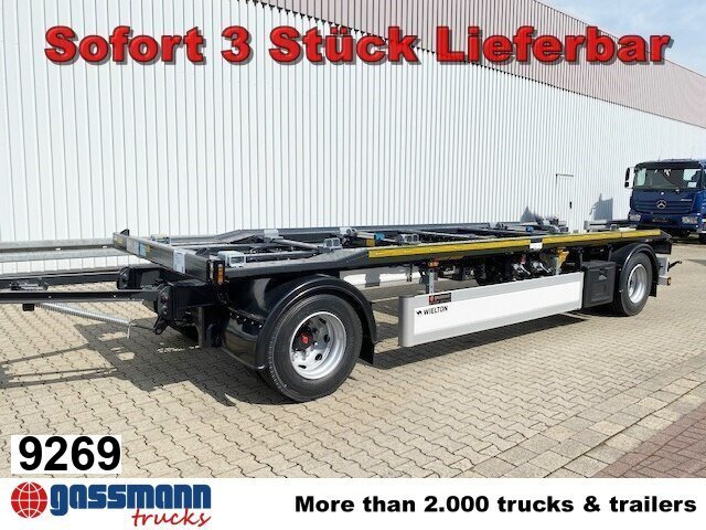Wielton PS2P70B Abrollanhänger bis 7,25 m Behälter - 롤오프/ 스킵 트레일러 : 사진 1 Wielton PS2P70B Abrollanhänger bis 7,25 m Behälter - 롤오프/ 스킵 트레일러 : 사진 1