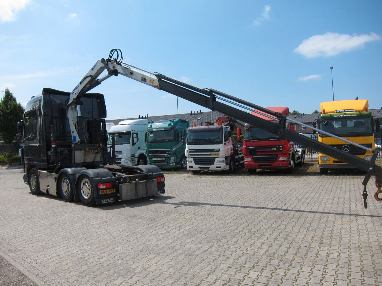 DAF XF 105 510 6X2 Copma 21t/m Kran/Crane/ Grua/Funk - 트랙터 유닛 : 사진 3 DAF XF 105 510 6X2 Copma 21t/m Kran/Crane/ Grua/Funk - 트랙터 유닛 : 사진 3