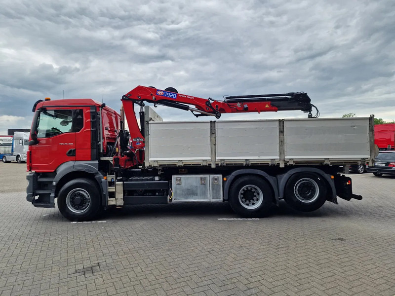 MAN TGS 26.360 6x4 Hydrodrive / Crane HMF1920K-RCS / 3 way tipper HMF / Low KM 110.700! - 크레인 트럭 : 사진 5 MAN TGS 26.360 6x4 Hydrodrive / Crane HMF1920K-RCS / 3 way tipper HMF / Low KM 110.700! - 크레인 트럭 : 사진 5