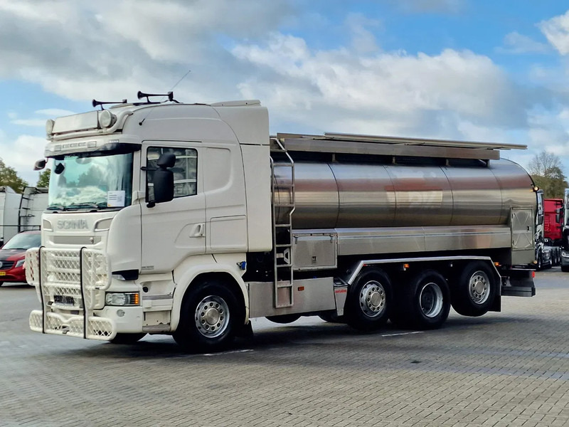 Scania R520 V8 8x2*4 - Tank - 19.000L - 4 compartments - Pump and counter - Retarder - 유조트럭 : 사진 3 Scania R520 V8 8x2*4 - Tank - 19.000L - 4 compartments - Pump and counter - Retarder - 유조트럭 : 사진 3