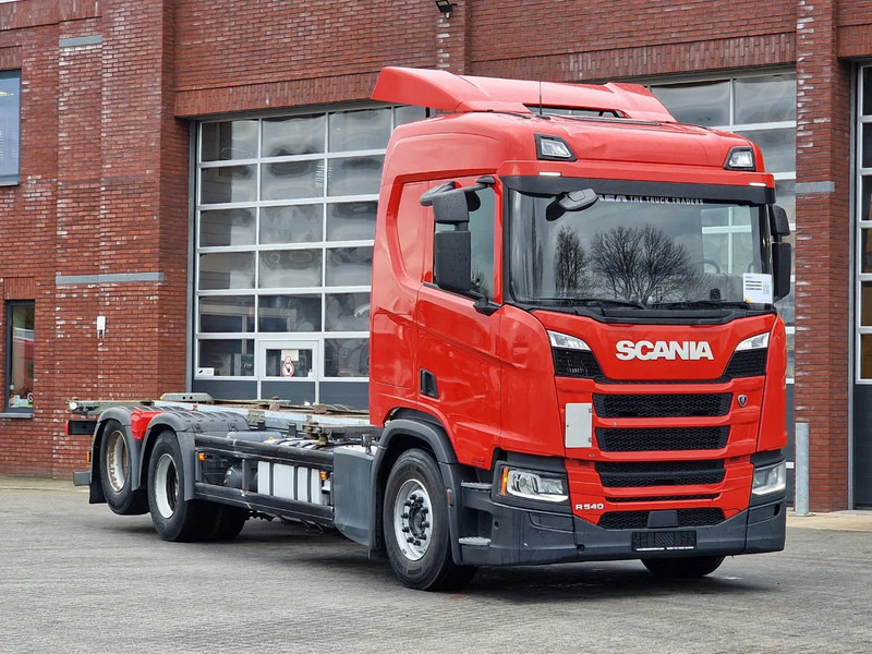 Scania R540 NGS 6x2 - BDF - Retarder - Full air - Navi - Led - Fridge - 4.95 WB - 컨테이너 운반 장치/ 스와프 보디 트럭 : 사진 1 Scania R540 NGS 6x2 - BDF - Retarder - Full air - Navi - Led - Fridge - 4.95 WB - 컨테이너 운반 장치/ 스와프 보디 트럭 : 사진 1