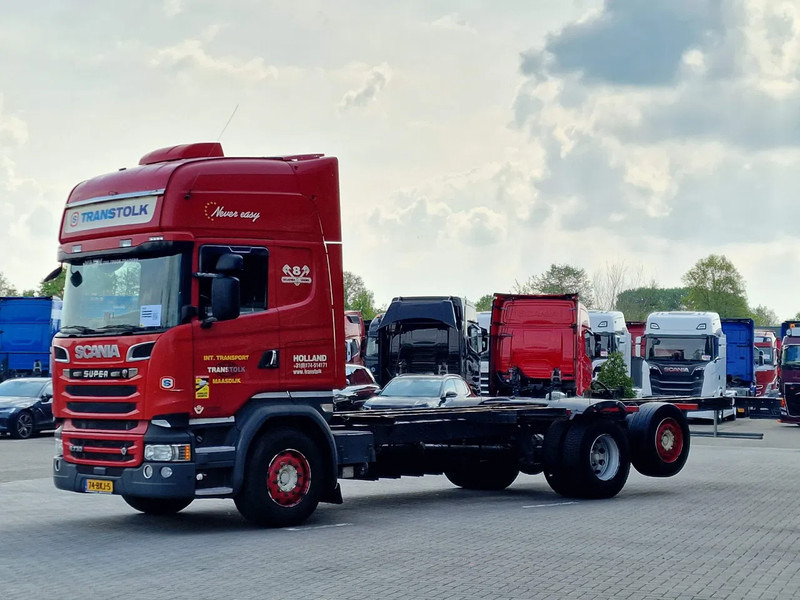 Scania R730 Topline 6x2*4 - Retarder - King of the Road - Night clima - Steering axle - Leather - 캡 새시 트럭 : 사진 3 Scania R730 Topline 6x2*4 - Retarder - King of the Road - Night clima - Steering axle - Leather - 캡 새시 트럭 : 사진 3