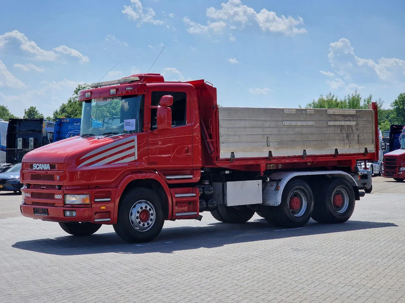 Scania T124-420 6x4 - Tipper - Retarder - Full steel - HUB Reduction - Manual gearbox - 덤프트럭 : 사진 5 Scania T124-420 6x4 - Tipper - Retarder - Full steel - HUB Reduction - Manual gearbox - 덤프트럭 : 사진 5