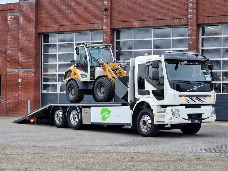 Volvo FE 6x2*4 - Electric - Demo - 32Tkm - Loading ramps - Winch - Elektrisch - 자동 운반 장치 트럭, 전기 트럭 : 사진 2 Volvo FE 6x2*4 - Electric - Demo - 32Tkm - Loading ramps - Winch - Elektrisch - 자동 운반 장치 트럭, 전기 트럭 : 사진 2