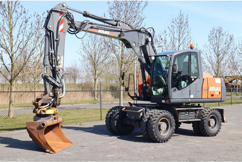 Atlas 160W | ENGCON | BUCKET | DOZERBLADE | 2-PIECE BOOM - 휠 굴삭기 : 사진 2 Atlas 160W | ENGCON | BUCKET | DOZERBLADE | 2-PIECE BOOM - 휠 굴삭기 : 사진 2