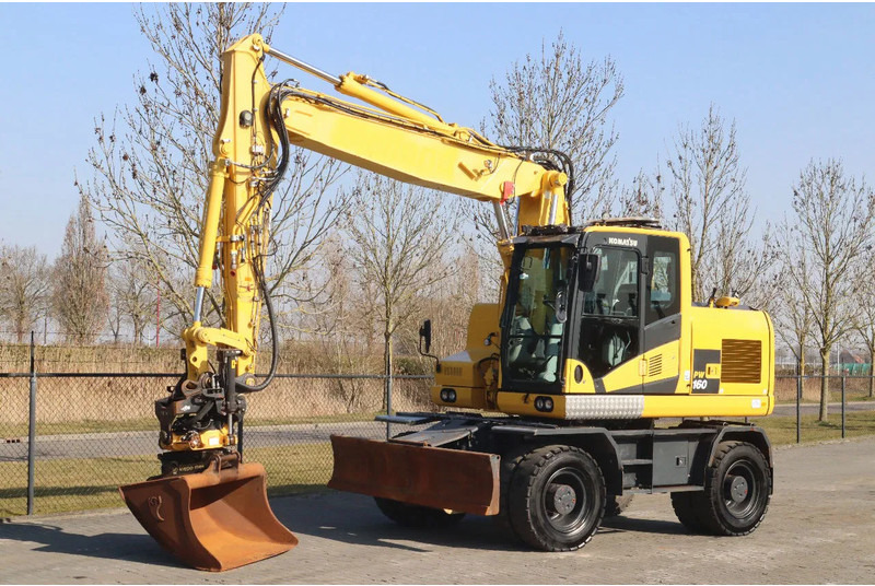 Komatsu PW160-11 | ENGCON TILTROTATOR | BUCKET | TRAILER HYDR. - 휠 굴삭기 : 사진 2 Komatsu PW160-11 | ENGCON TILTROTATOR | BUCKET | TRAILER HYDR. - 휠 굴삭기 : 사진 2