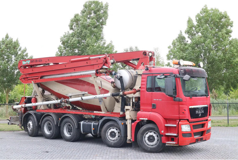 MAN TGS 50.440 | 10X4*6 | SARAKA 28 METER | 8M3 MIXER - 콘크리트 믹서 트럭 : 사진 4 MAN TGS 50.440 | 10X4*6 | SARAKA 28 METER | 8M3 MIXER - 콘크리트 믹서 트럭 : 사진 4