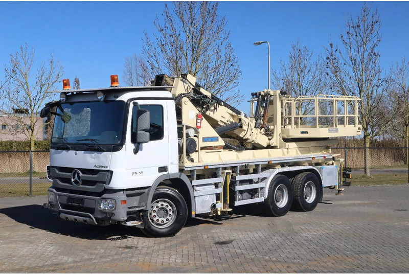 Mercedes-Benz Actros 2636 6X4 | TUNNEL PLATFORM | REMOTE DRIVING - 크레인 트럭 : 사진 5 Mercedes-Benz Actros 2636 6X4 | TUNNEL PLATFORM | REMOTE DRIVING - 크레인 트럭 : 사진 5