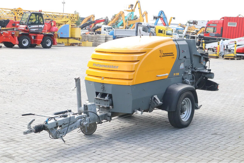 Putzmeister P718 TD | CONCRETE PUMP | LOW HOURS - 고정식 콘크리트 펌프 : 사진 4 Putzmeister P718 TD | CONCRETE PUMP | LOW HOURS - 고정식 콘크리트 펌프 : 사진 4
