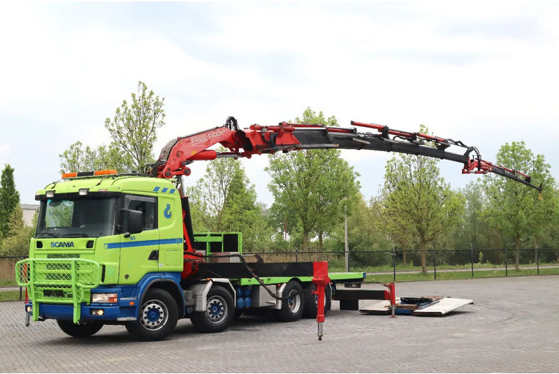Scania R164-480 V8 | 8X4 | FASSI F600 | JIB | KRAN / CRANE - 트랙터 유닛 : 사진 1 Scania R164-480 V8 | 8X4 | FASSI F600 | JIB | KRAN / CRANE - 트랙터 유닛 : 사진 1
