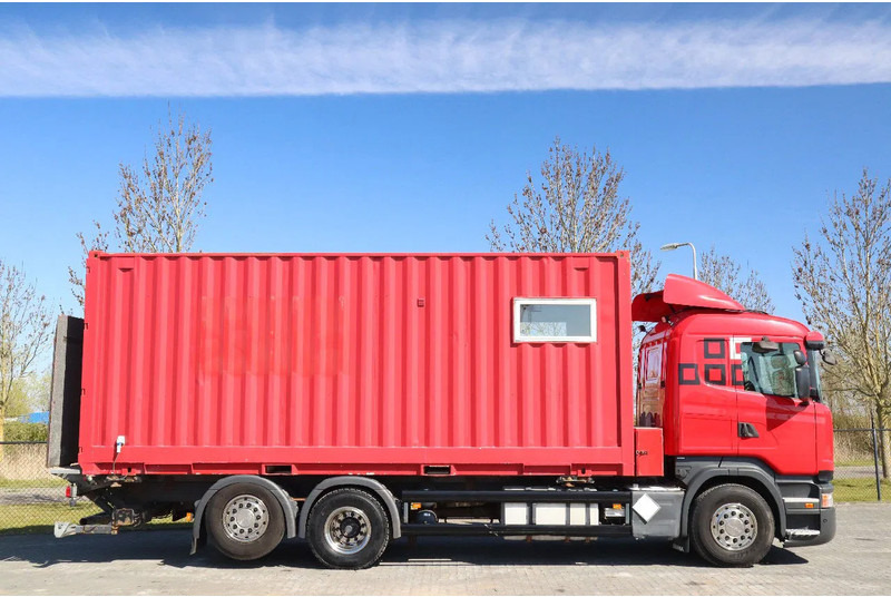 Scania R490 | 6X2 | RETARDER | BDF | MOBILE WORKSHOP | WERKSTATT - 컨테이너 운반 장치/ 스와프 보디 트럭 : 사진 4 Scania R490 | 6X2 | RETARDER | BDF | MOBILE WORKSHOP | WERKSTATT - 컨테이너 운반 장치/ 스와프 보디 트럭 : 사진 4