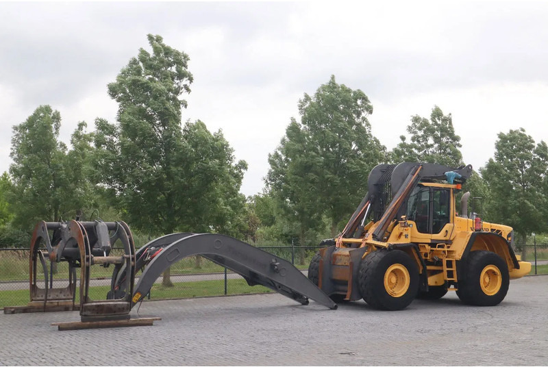 Volvo L180 F HL | HIGH-LIFT | LOG STACKER | HOLZ GRAPPLE - 휠 로더 : 사진 2 Volvo L180 F HL | HIGH-LIFT | LOG STACKER | HOLZ GRAPPLE - 휠 로더 : 사진 2