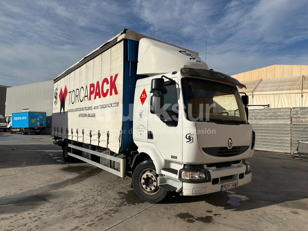 RENAULT 270 16C - 커튼사이더 트럭 : 사진 2 RENAULT 270 16C - 커튼사이더 트럭 : 사진 2
