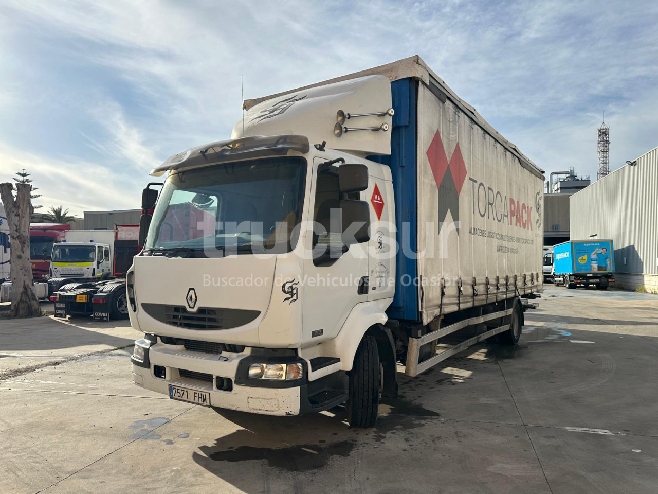 RENAULT 270 16C - 커튼사이더 트럭 : 사진 1 RENAULT 270 16C - 커튼사이더 트럭 : 사진 1
