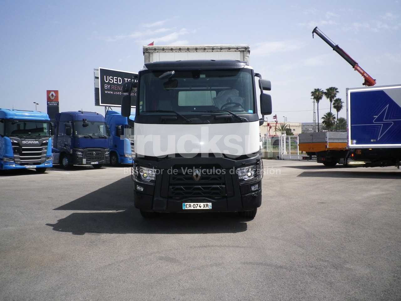 RENAULT C380.26 - 커튼사이더 트럭 : 사진 3 RENAULT C380.26 - 커튼사이더 트럭 : 사진 3