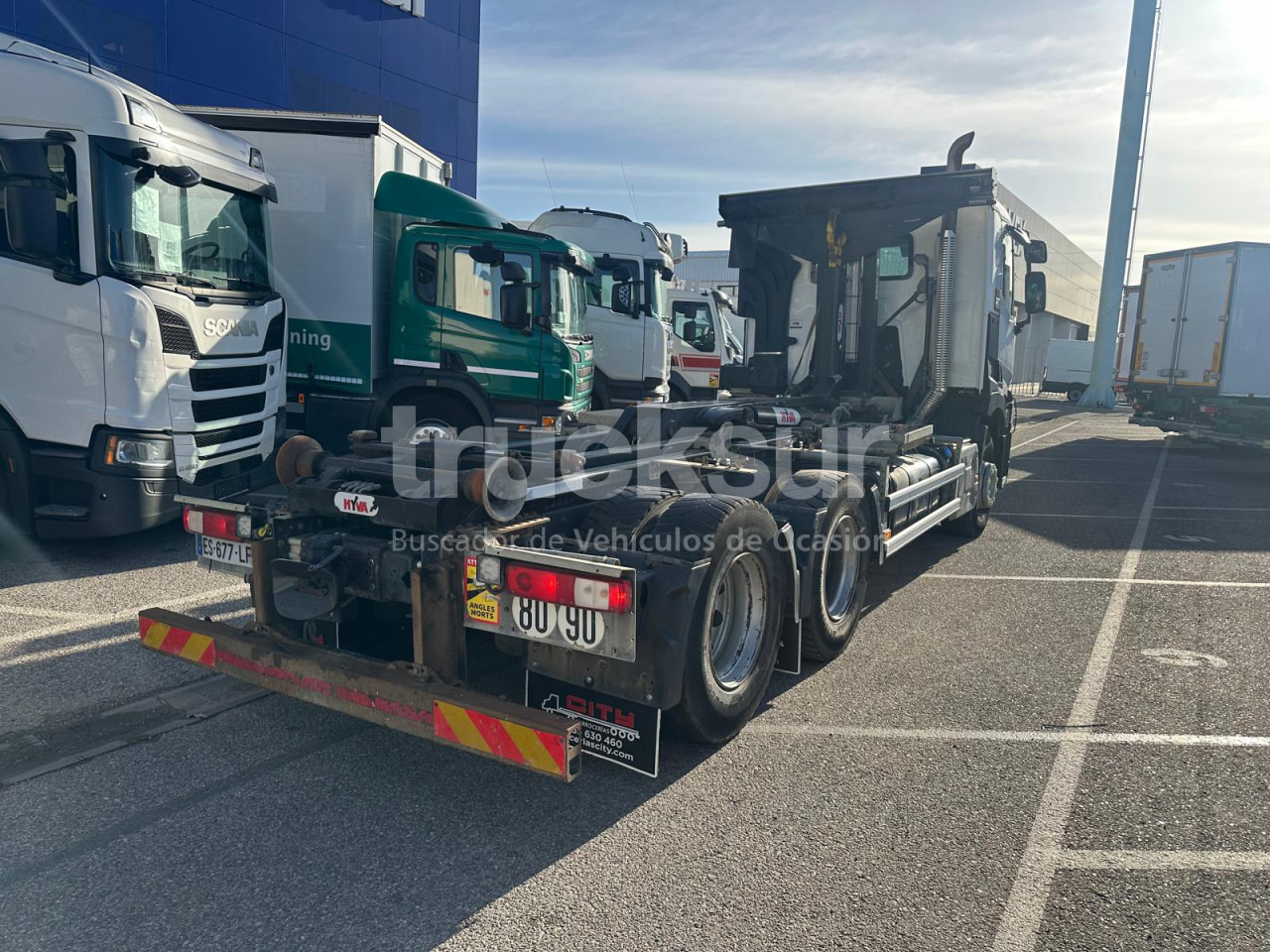 RENAULT C430.26 6X2 - 후크 리프트 트럭 : 사진 5 RENAULT C430.26 6X2 - 후크 리프트 트럭 : 사진 5