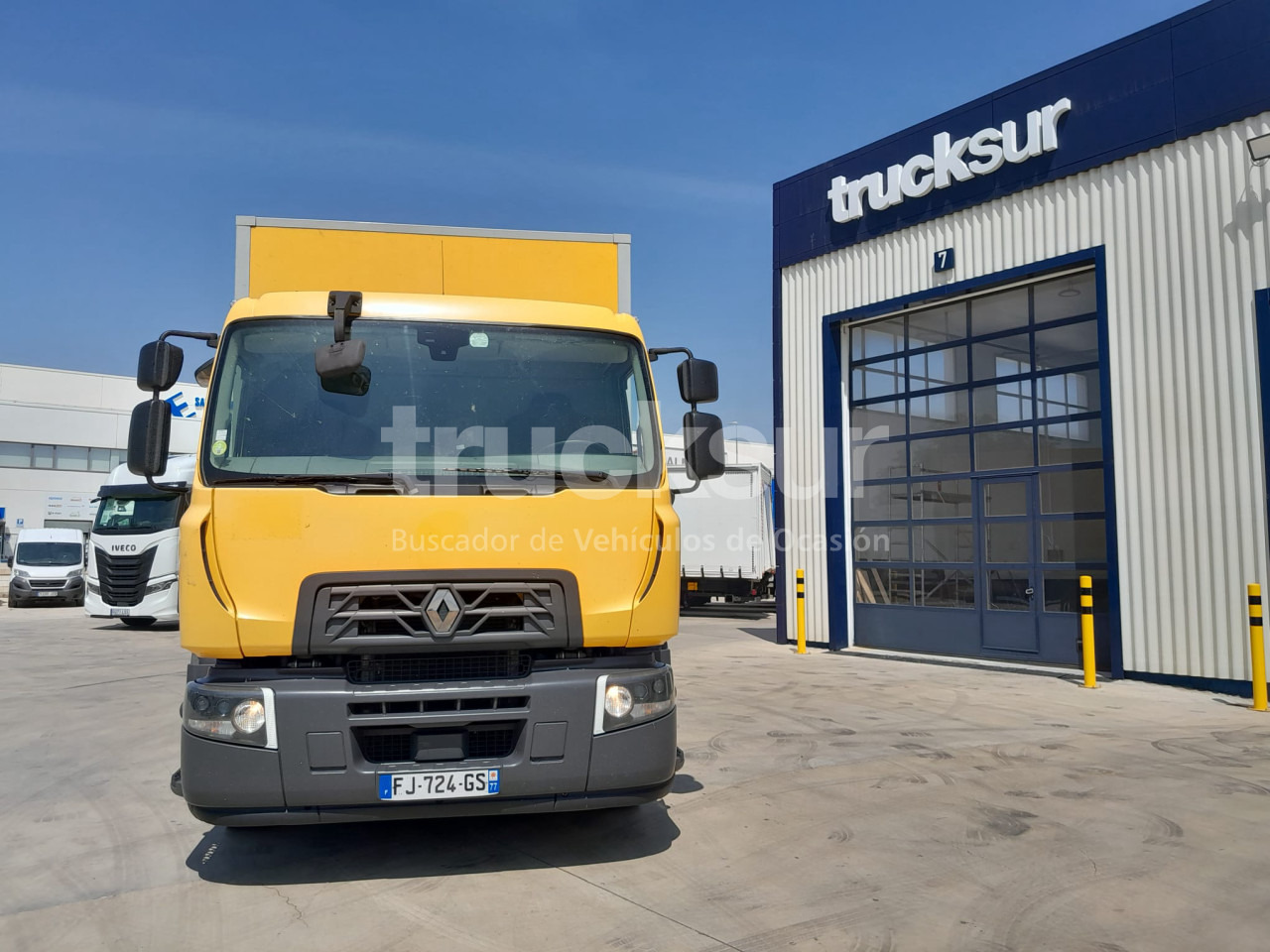 RENAULT D280.18 21P - 박스 트럭 : 사진 5 RENAULT D280.18 21P - 박스 트럭 : 사진 5