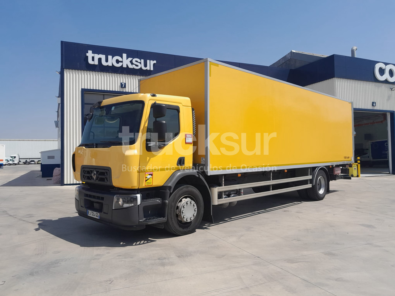 RENAULT D280.18 21P - 박스 트럭 : 사진 1 RENAULT D280.18 21P - 박스 트럭 : 사진 1
