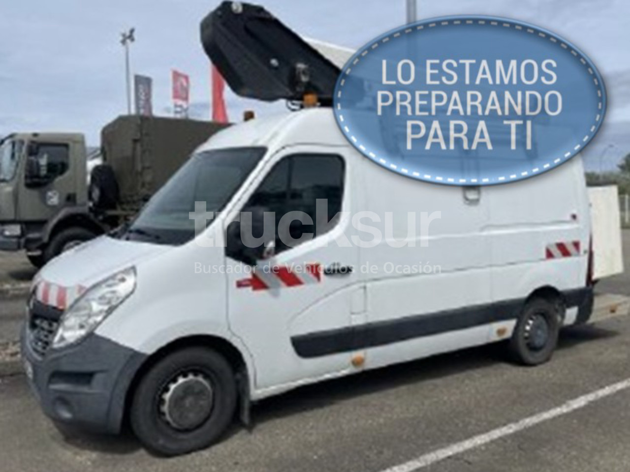 RENAULT MASTER 130.35 - 트럭 탑재 고가작업 플랫폼 : 사진 1 RENAULT MASTER 130.35 - 트럭 탑재 고가작업 플랫폼 : 사진 1