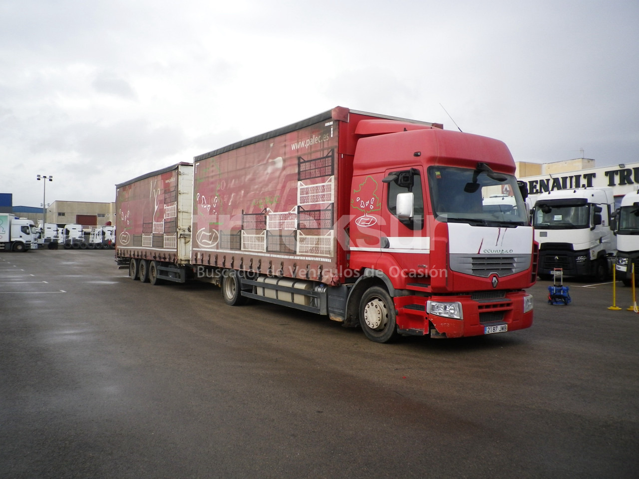 RENAULT PREMIUM 460 DXI REMOLCADOR - 커튼사이더 트럭 : 사진 2 RENAULT PREMIUM 460 DXI REMOLCADOR - 커튼사이더 트럭 : 사진 2