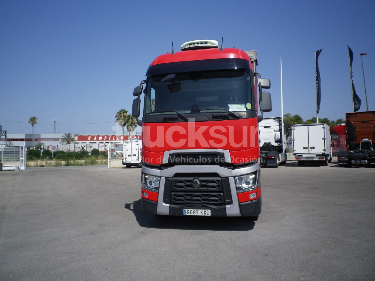 RENAULT T480 HIGH SLEEPER CAB - 커튼사이더 트럭 : 사진 3 RENAULT T480 HIGH SLEEPER CAB - 커튼사이더 트럭 : 사진 3