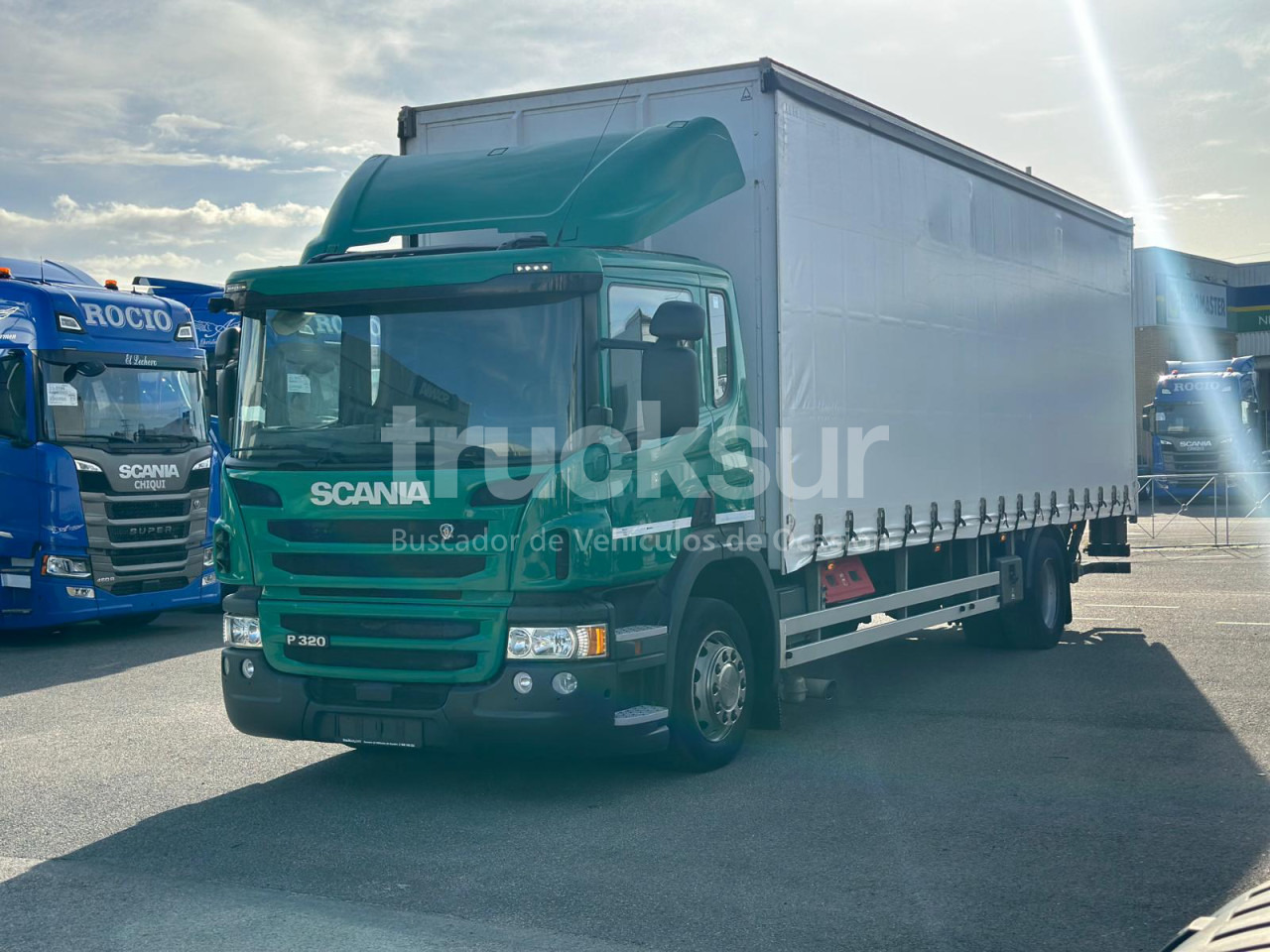 SCANIA P320 - 커튼사이더 트럭 : 사진 2 SCANIA P320 - 커튼사이더 트럭 : 사진 2
