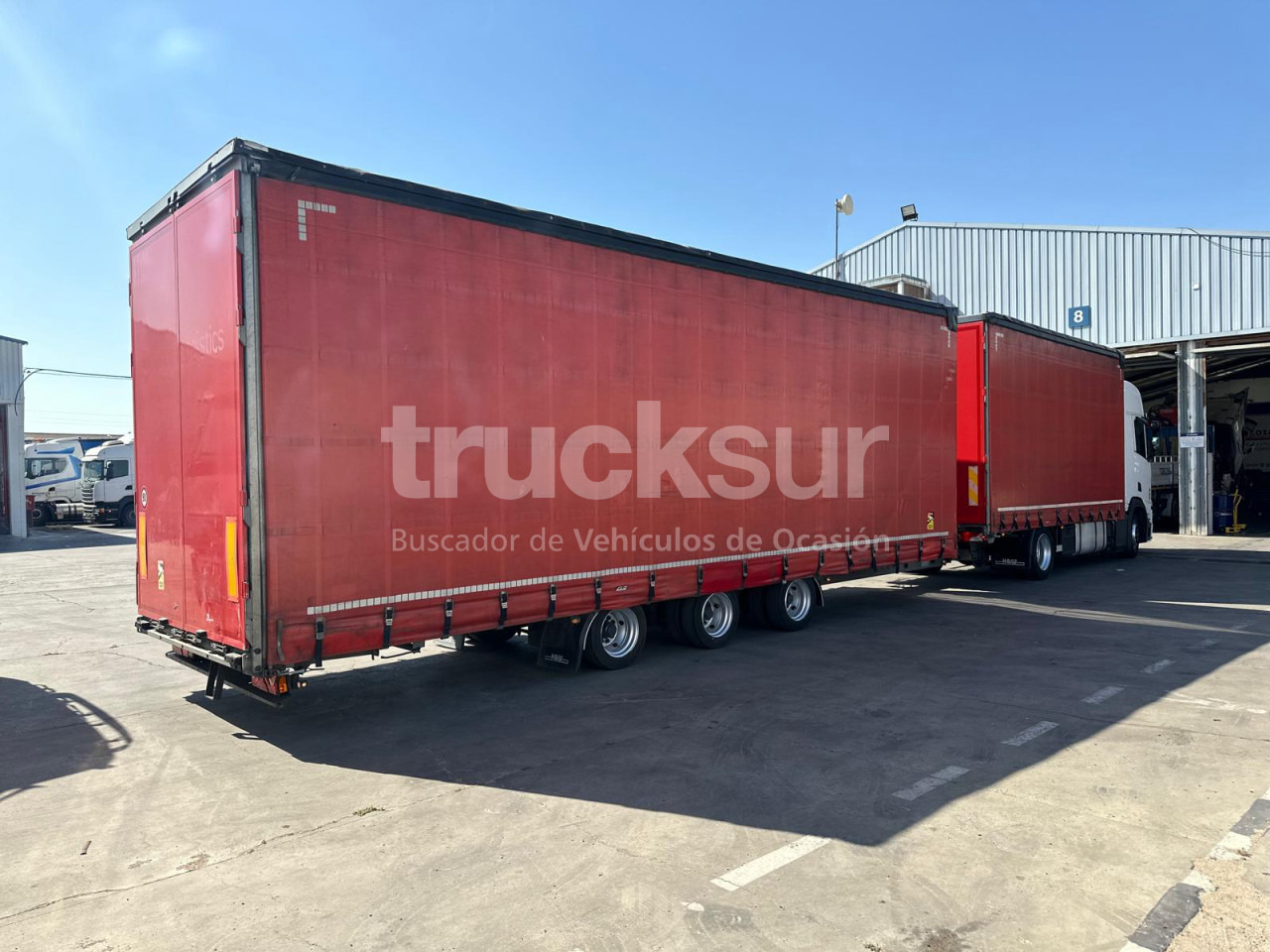 SCANIA R450.18 - 커튼사이더 트럭 : 사진 4 SCANIA R450.18 - 커튼사이더 트럭 : 사진 4