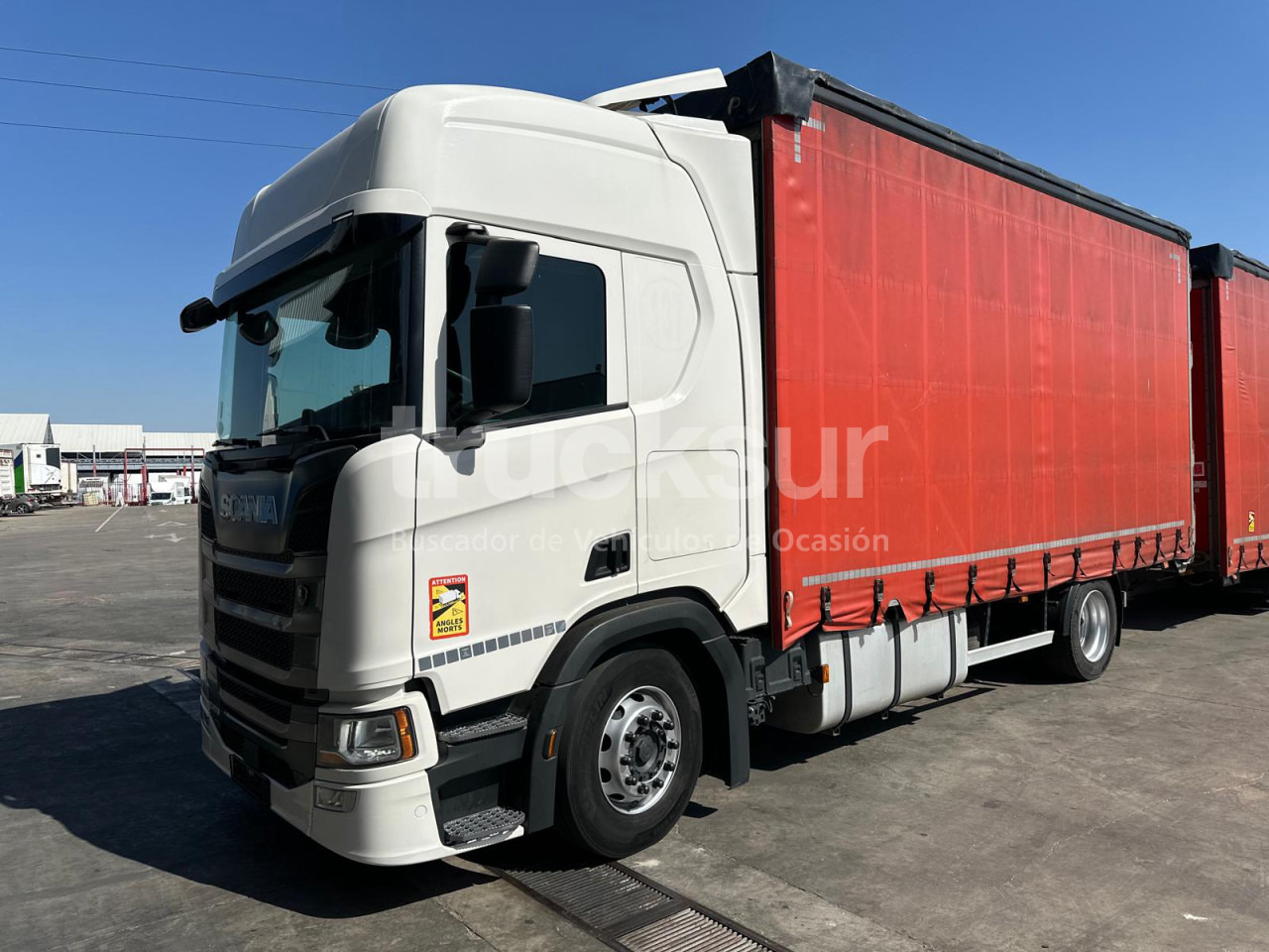 SCANIA R450.18 - 커튼사이더 트럭 : 사진 1 SCANIA R450.18 - 커튼사이더 트럭 : 사진 1