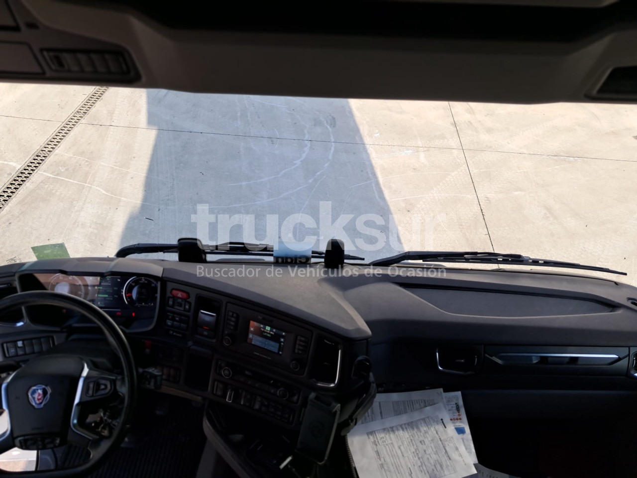 캡 새시 트럭 SCANIA R450.26 ejes 6x2*4 : 사진 13