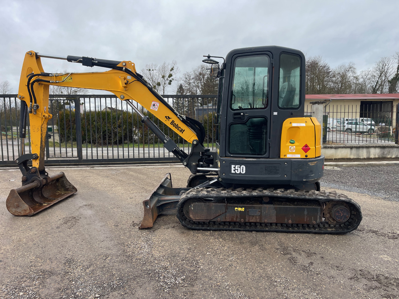 Bobcat E50 - 미니 굴삭기 : 사진 1 Bobcat E50 - 미니 굴삭기 : 사진 1