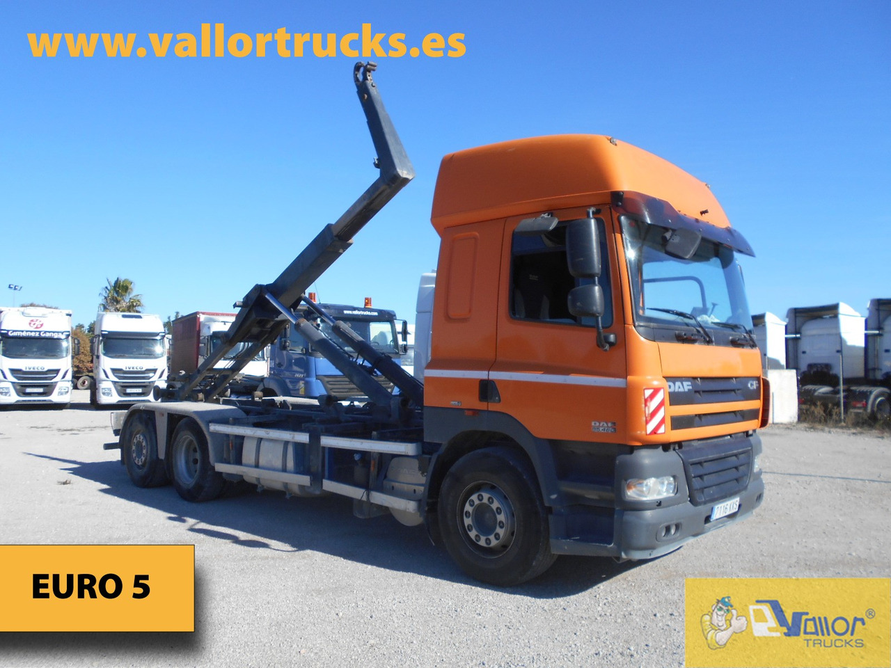 DAF CF 85.460 - 후크 리프트 트럭 : 사진 2 DAF CF 85.460 - 후크 리프트 트럭 : 사진 2
