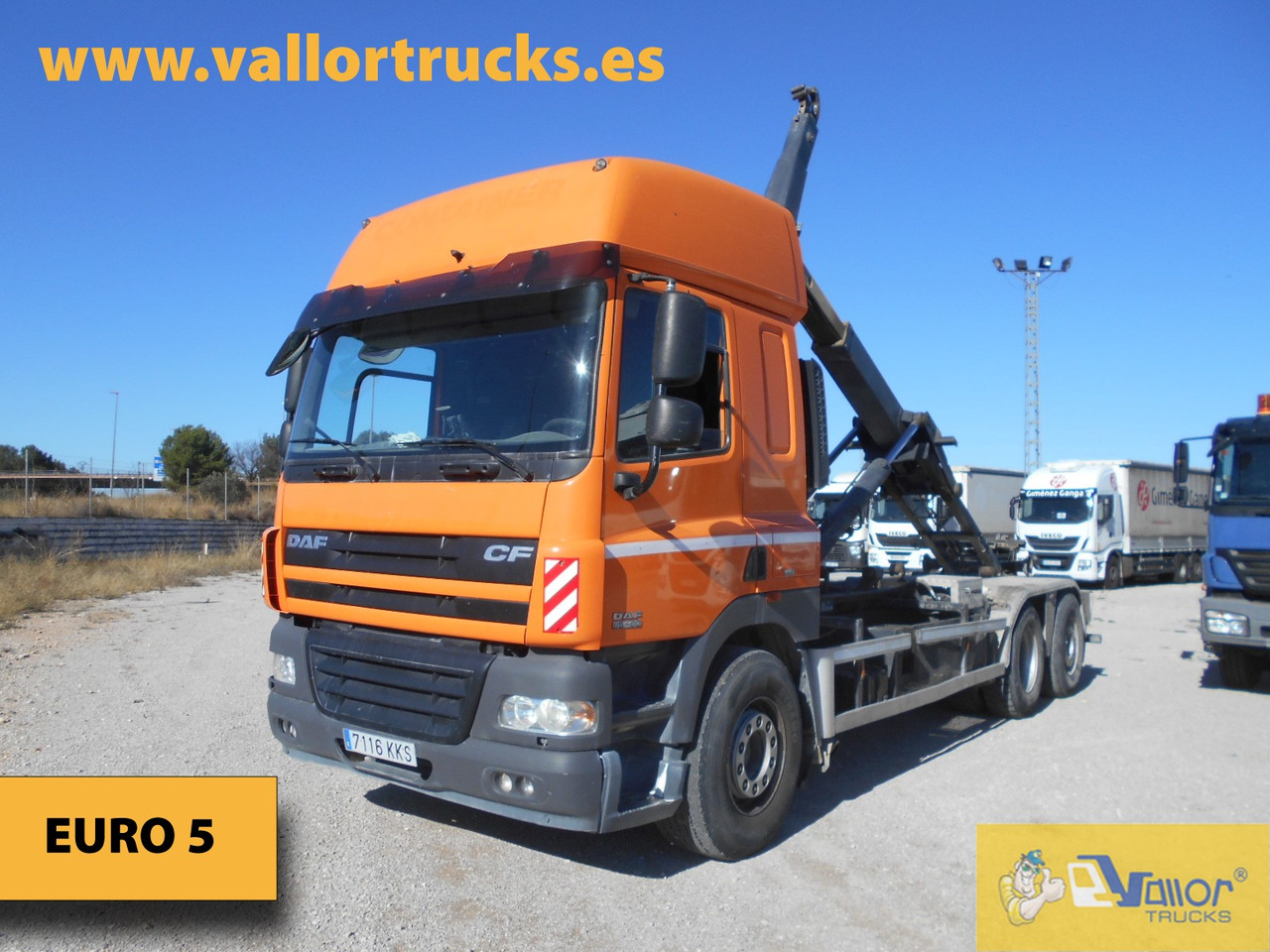 DAF CF 85.460 - 후크 리프트 트럭 : 사진 1 DAF CF 85.460 - 후크 리프트 트럭 : 사진 1