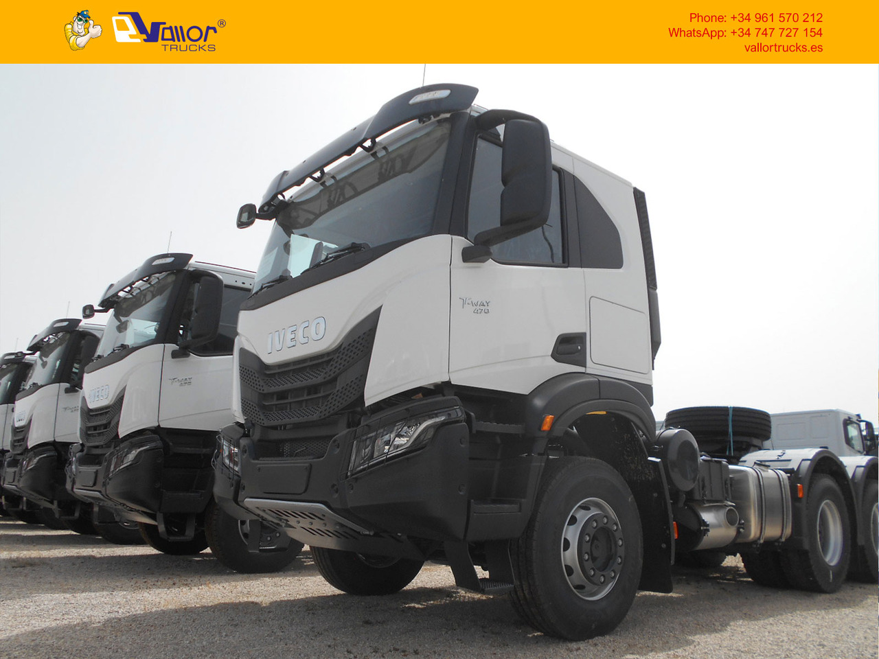 IVECO TWAY 6x4 - TRUCK FOR EXPORT - 트랙터 유닛 : 사진 4 IVECO TWAY 6x4 - TRUCK FOR EXPORT - 트랙터 유닛 : 사진 4