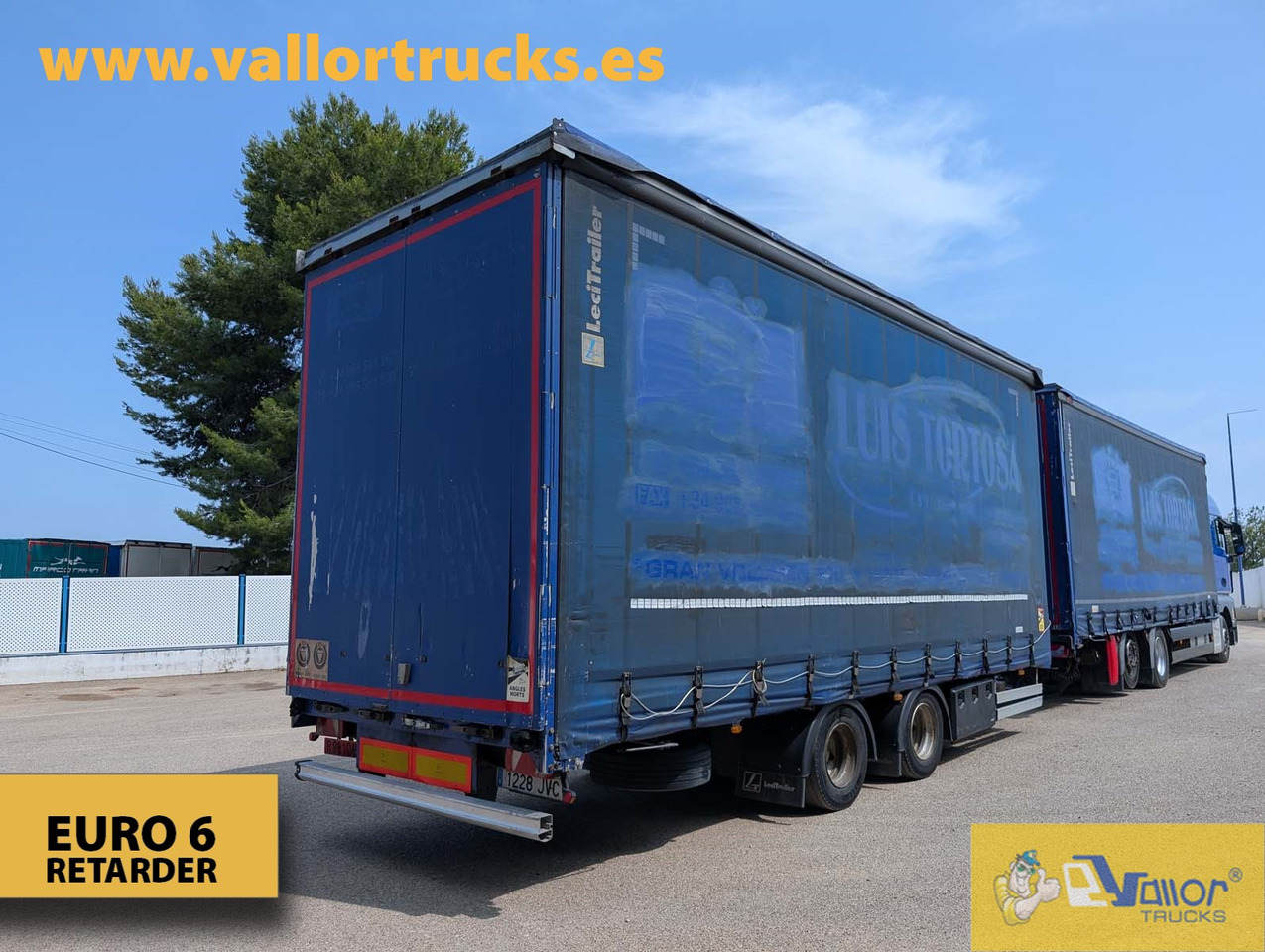 MAN TGX 26.440 - ROAD TRAIN - 커튼사이더 트럭 : 사진 3 MAN TGX 26.440 - ROAD TRAIN - 커튼사이더 트럭 : 사진 3