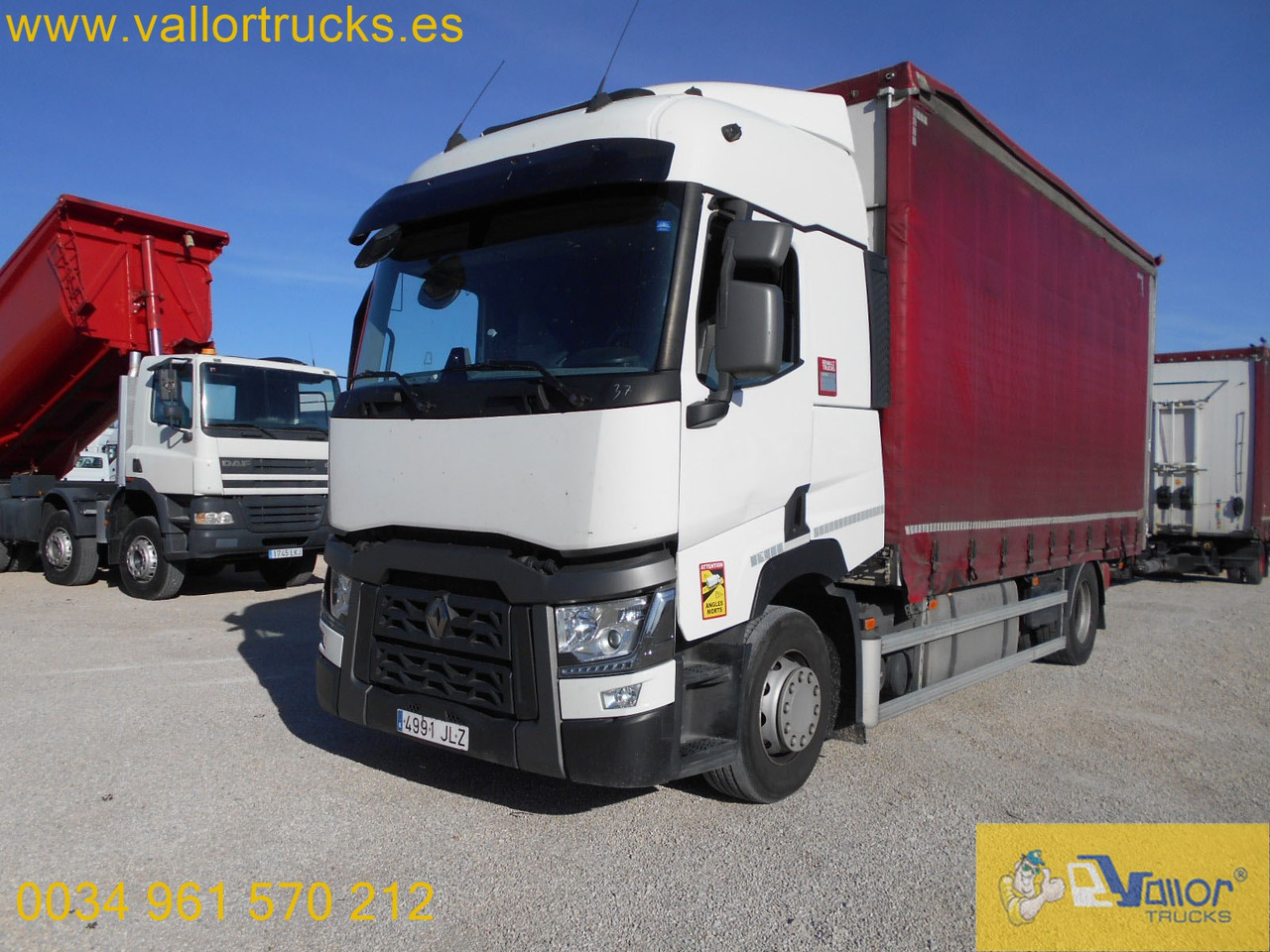 RENAULT T460 - 커튼사이더 트럭 : 사진 1 RENAULT T460 - 커튼사이더 트럭 : 사진 1